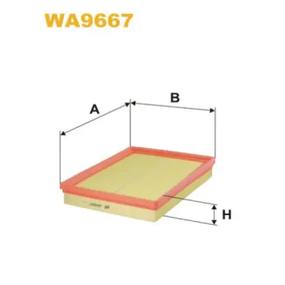 Filtru aer WIX FILTERS WA9667