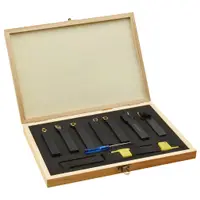 Gossi set unelte de strunjire indexabile, 12 piese, 16x16 mm, 100 mm