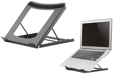 Suport pentru laptop Newstar - NSLS075, ergonomic, negru