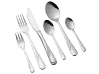 Set de tacâmuri Florina - Mozart, 36 piese, argintiu