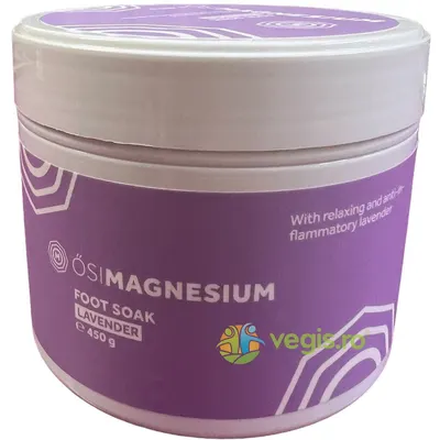 Fulgi de Baie cu Magneziu pentru Relaxarea Picioarelor Inflamate 450g