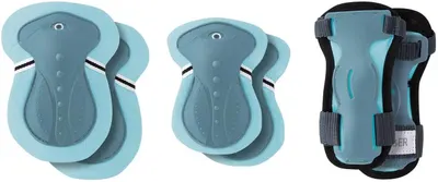 Set de protecții pentru copii Globber - Albastru pastel, XS