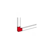 Unghi plan pentru aluminiu adaptable DLP trunking 65x105 capac 85