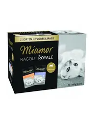 MIAMOR Multibox pliculete hrana pentru pisoi cu carne de pasare si vita 12x100g