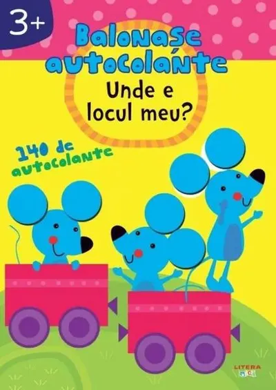 Balonașe autocolante. Unde e locul meu? (3+) - Paperback - ***
