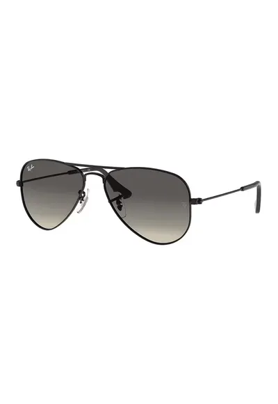 Ochelari de soare aviator cu lentile polarizate si rama metalica - Negru