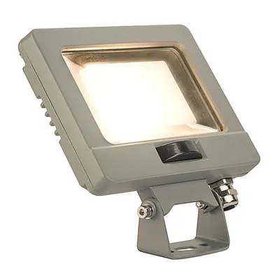 Corp iluminat de perete, aplica, lumini SPOODI 13 de perete, gri cu LED-uri in aer liber montat pe suprafata de perete de lumina, 11W, argintiu-gri, 3000K