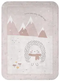 Pătură super moale pentru copii KikkaBoo - Hedge-hugs, 80 x 110 cm