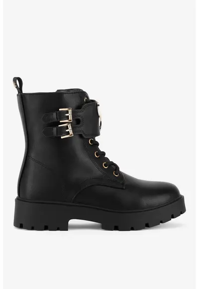 Ghete dama 5905588885658 - Sintetic - Negru - Negru