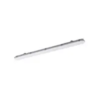 Damp room diffuser luminaire 1220 mm 36W grey-white IP65
