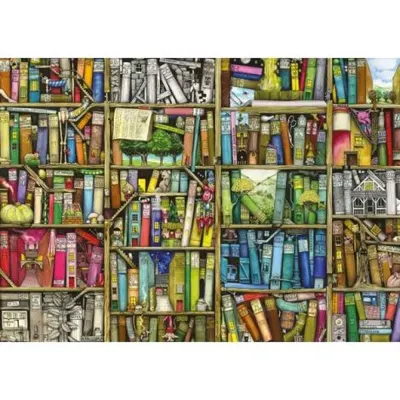 Ravensburger - Puzzle Colin Thompson libraria bizara 1000 piese design nou