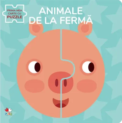 Animale de la fermă. Prima mea carte cu puzzle - Hardcover - ***