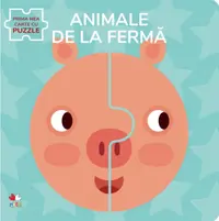 Animale de la fermă. Prima mea carte cu puzzle - Hardcover - ***