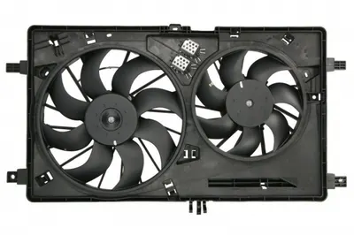 Ventilator radiator (cu carcasa) potrivit RENAULT MASTER III 2.3D 02.10