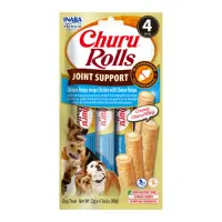 Churu Dog Rolls Joint Support Recompense cu Pui si Branza pentru Caini