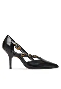 Pantofi dama SD0495 E037 - Piele ecologica - Negru