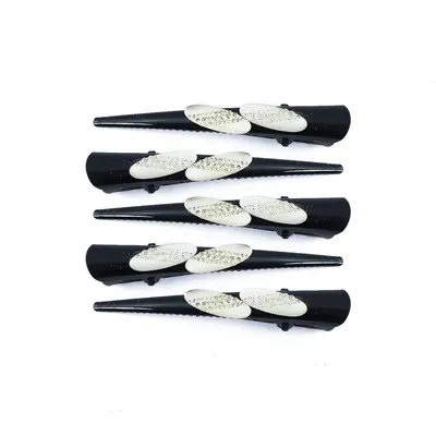 Pachet 12 Clame Aligator cu Cristale KRM1663.2 Engros
