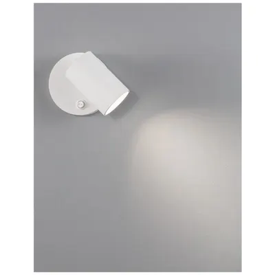Plafoniera NET Nisipiu Alb Aluminiu Adjustable Intrerupator On/Off LED GU10 1x10 Wat IP20 220-240 Volt Fara bec