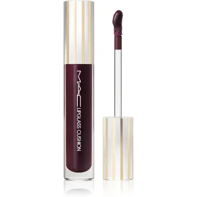 MAC Cosmetics Lipglass Cushion High-Pigment Oil ulei de buze intens pigmentat culoare Grapesicle 5 ml