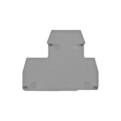 Element terminal pentru cleme tip PIK2,5 N şi PIK 4, gri