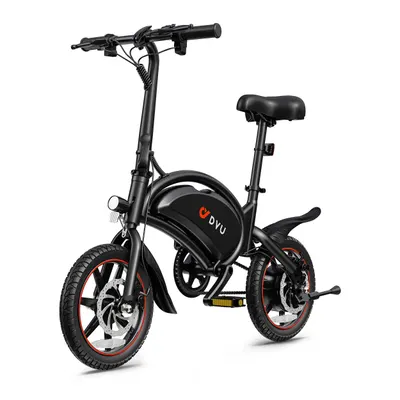 D3F este o bicicletă electrică pentru adulți, cu baterie de 36V 10Ah, 14 inci