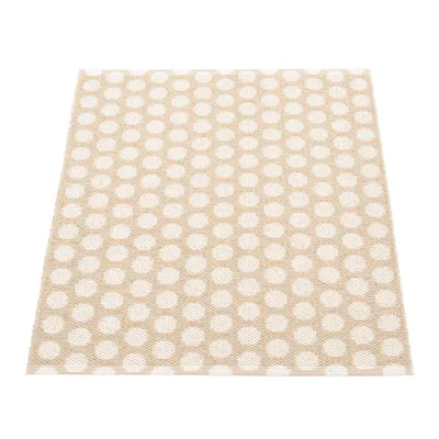 Covor pentru exterior și interior bej/crem 70x90 cm Noa Beige Vanilla – Pappelina