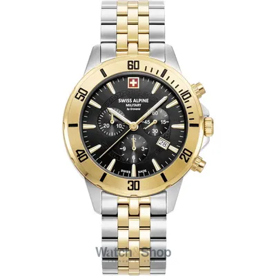 Ceas Swiss&nbsp;Alpine&nbsp;Military Swiss Alpine Military 7024.9147 Mens Watch Cruiser Chronograph 44mm 10ATM