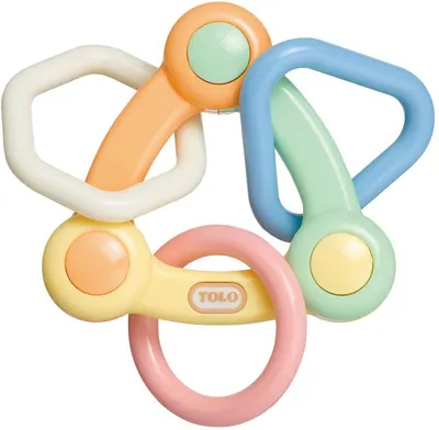 Jucărie pentru copii Tolo Baby - Triunghi cu zornăitoare