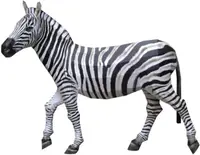 Мodel pentru asamblare din hârtie - Zebra, 34 x 46 cm