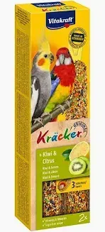 Batoane pentru nimfe Vitakraft cu kiwi citrice 2 buc