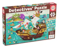 Puzzle-ghicitoare Educa din 50 de piese - Aventură în ocean