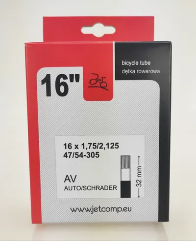 Camera de aer biciclete JET 16 x 1,75 2,125 AV-32mm