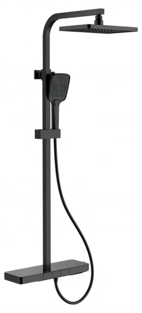Sistem de duș Inter Ceramic - Majestic, 6703MB, термостатна, Negru mat