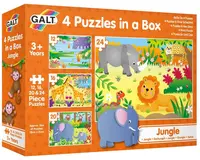 Puzzle Galt Toys 4 in 1 - Jungla
