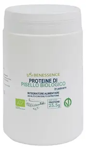 Proteină bio din mazăre, 500 g, Benessence