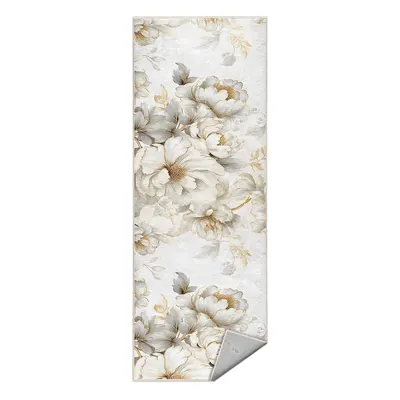 Covor tip traversă crem lavabil 80x200 cm Soft and Gentle – Mila Home