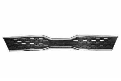 Grila bara Mijloc/Superior, plastic, crom/negru potrivit KIA PICANTO II, PICANTO III dupa 2011 dupa 2017