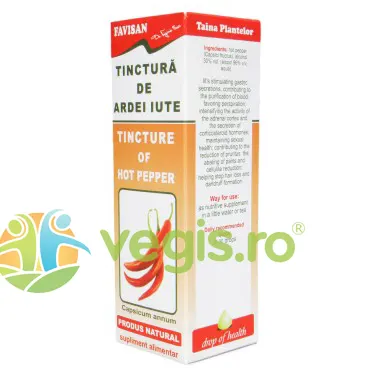Tinctura de Ardei Iute 50ml