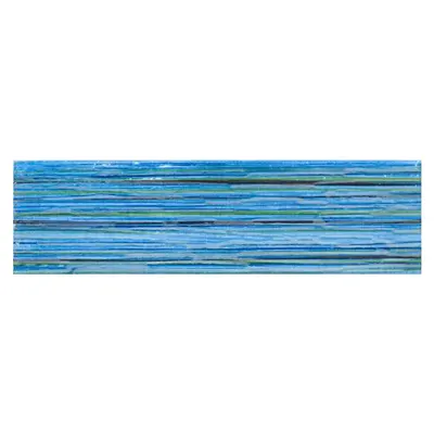 Brau decorativ faianta baie / bucatarie Wallpaper Blue 7 x 25