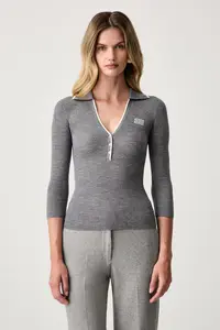 Elisabetta Franchi pulover pentru femei din lână