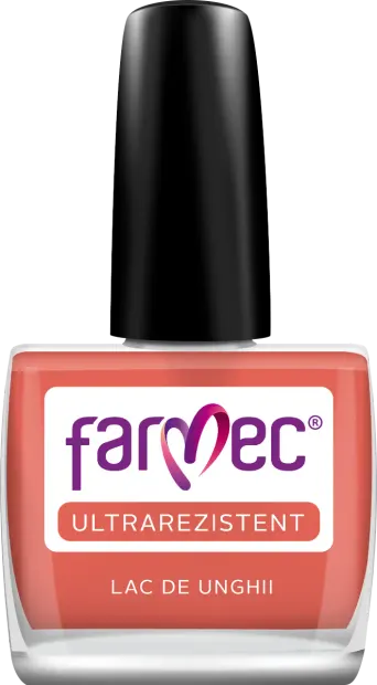 Farmec Ultrarezistent - Lac Pentru Unghii n Diferite Nuanţe - 363 - Roșu Scarlet