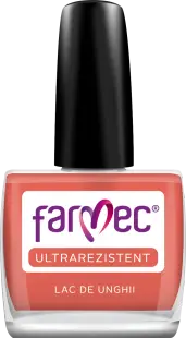 Farmec Ultrarezistent - Lac Pentru Unghii n Diferite Nuanţe - 363 - Roșu Scarlet