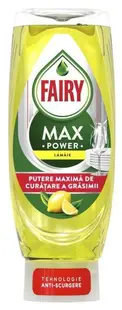 Detergent de vase Fairy - Max Power, lamaie, 545 ml