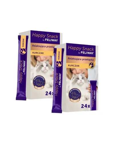 FELIWAY Happy Snack Chicken 48x15 g cu pui, gustare relaxantă pentru pisici