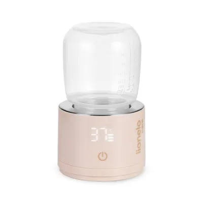 Incalzitor portabil, Lionelo, ThermUp Swift, Portabil, Incalzire in 3 minute, Mentinerea temperaturii, 60 W, USB-C, 4 setari de temperatura: 37-50°C, Recipient 180 ml inclus, Rose Gold