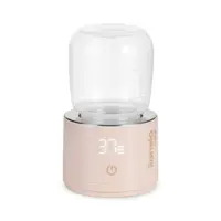Incalzitor portabil, Lionelo, ThermUp Swift, Portabil, Incalzire in 3 minute, Mentinerea temperaturii, 60 W, USB-C, 4 setari de temperatura: 37-50°C, Recipient 180 ml inclus, Rose Gold
