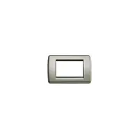 Placa ornament 2 module Rondo Vimar(Idea)metal metall. titanium