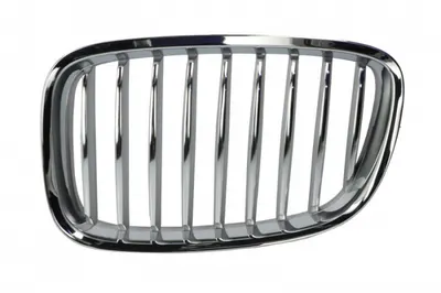 Grila radiator stanga crom argintiu potrivit BMW 5 GRAN TURISMO F07 06.13-11.17