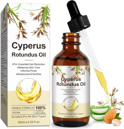 Ulei Cyperus Rotundus pentru Incetinirea Cresterii Firelor de Par, Formula 100% Naturala, NOVA KISS , 60 ml