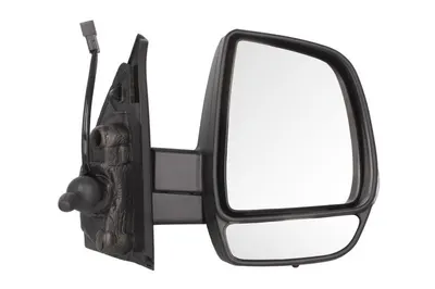 Oglinda laterala Dreapta mecanic, convexa, crom cu senzor de temperatura potrivit OPEL COMBO TOUR, COMBO/MINIVAN